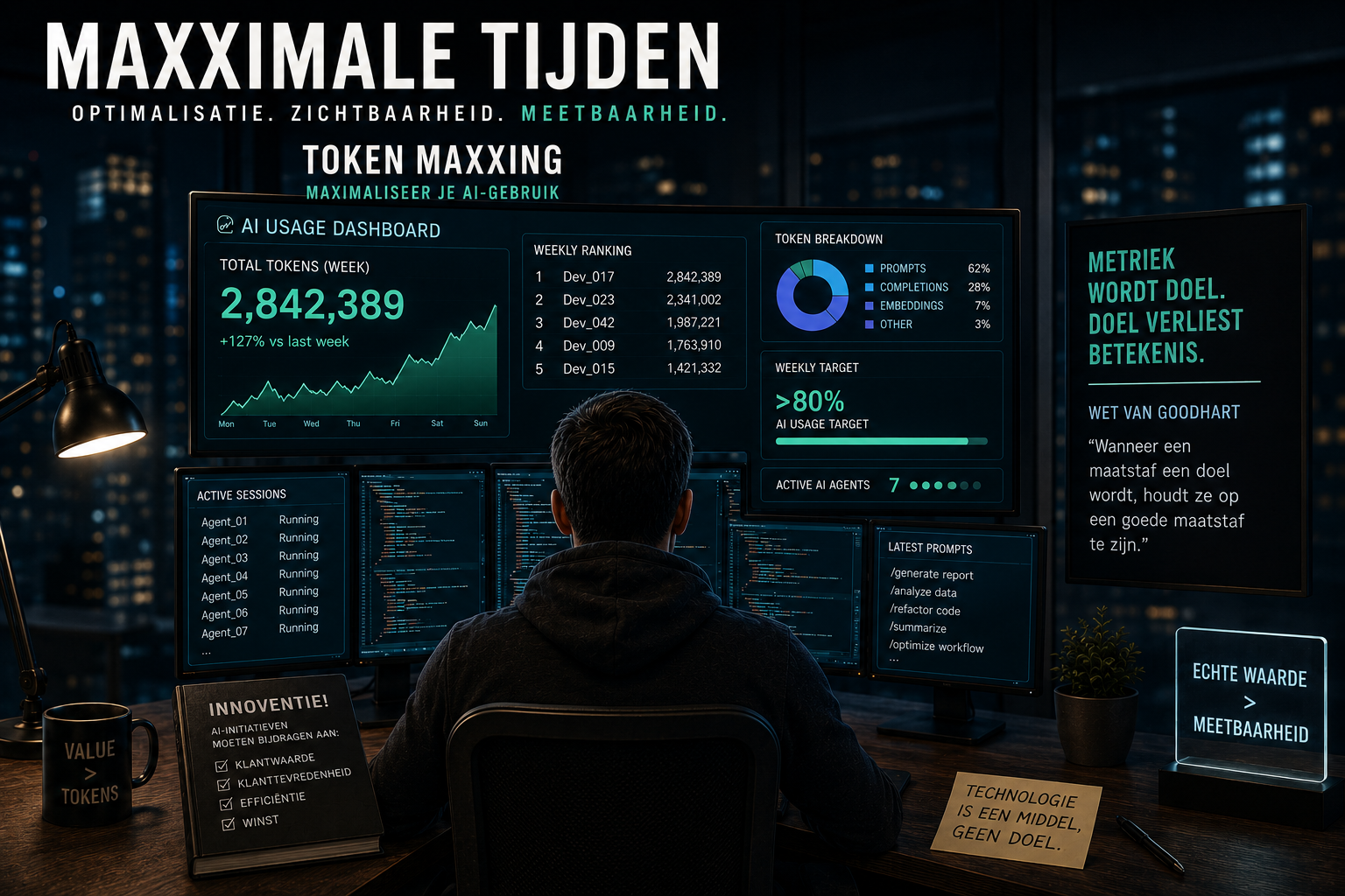 Innovatie en ’token maxxing’: welkom in het ‘maxximale’-tijdperk